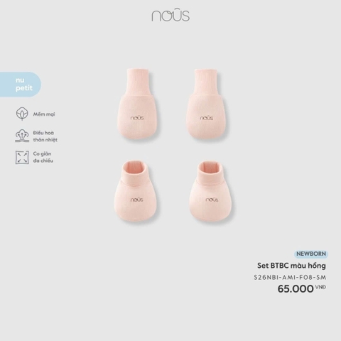 Set BTBC màu hồng