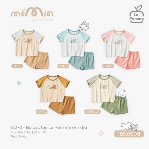 Bộ cộc tay La Pomme êm dịu