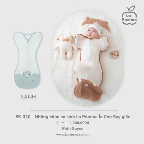 Nhộng chũn sơ sinh La Pomme Ỉn Con Say giấc