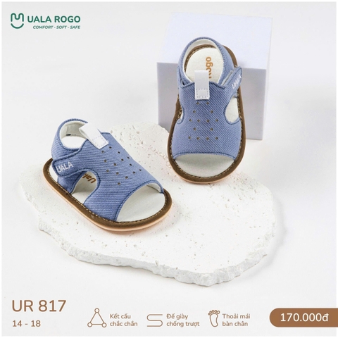 Giày sơ sinh cho bé Uala Rogo UR 817