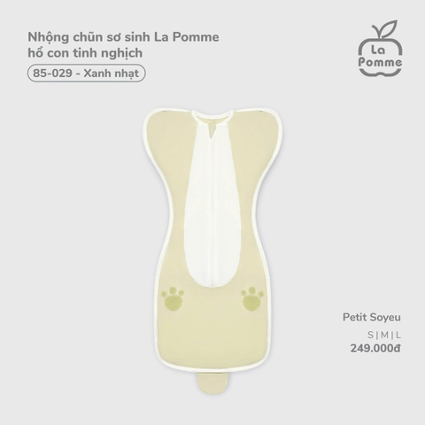 Nhộng chũn sơ sinh La Pomme hổ con tinh nghịch