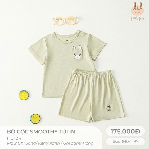 Bộ cộc smoothy túi in HCT34