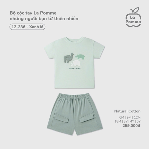 Bộ cộc tay La Pomme những người bạn từ thiên nhiên