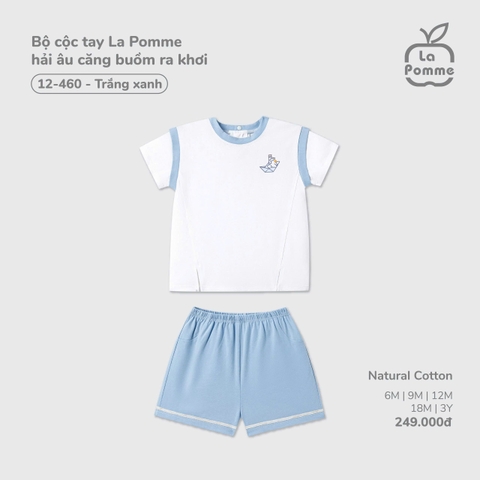 Bộ cộc tay La Pomme hải âu căng buồm ra khơi