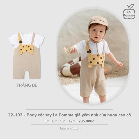 Body cộc tay La Pomme giả yếm nhà của hươu cao cổ