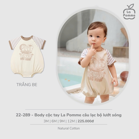 Body cộc tay La Pomme câu lạc bộ lướt sóng