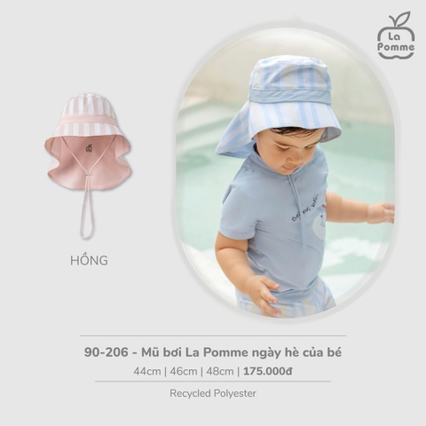Mũ bơi La Pomme ngày hè của bé