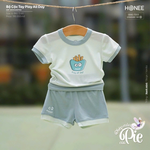 Bộ cộc tay Play all day 7324