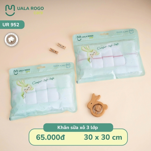 Khăn sữa xô 3 lớp UR 952