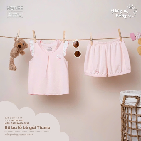Bộ ba lỗ bé gái Tiamo 8935344808932