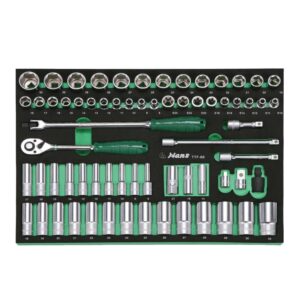 TTF-68/69- Socket Wrench Combo Set- 68 & 69 Pcs- 1/2″ Drive