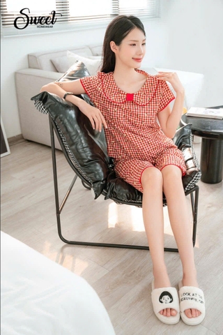 Bộ SWeet Thô họa tiết  Q ngố  -S25-642