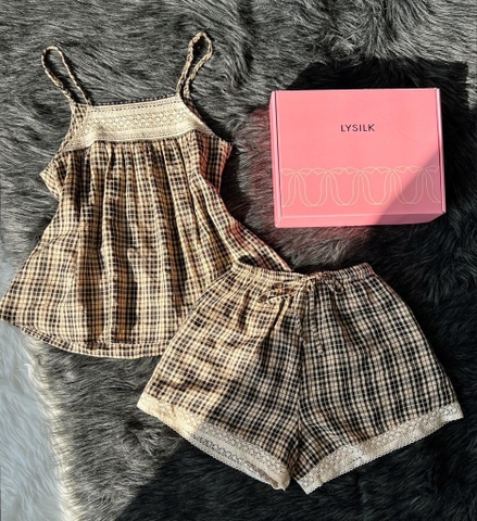Bộ Lytrendy ,thô kẻ- yếm -QĐùi BN374