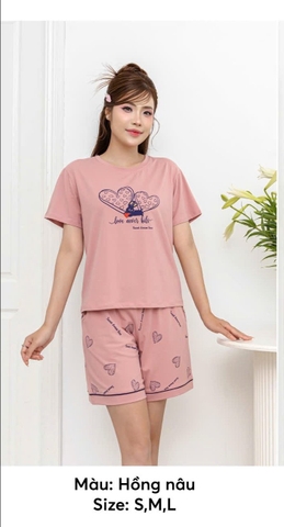 Bộ Sun fly cotton Q đùi  - ST9266