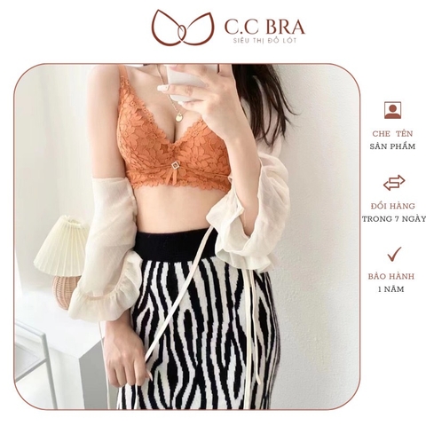 Áo đệm dầy ren 5cm 3567