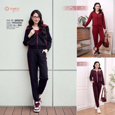 Bộ Sunfly gió có mũ - SFB3115