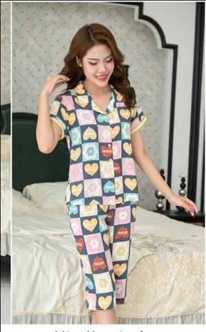 Bộ sun fly Lanh họa tiết ,QL- ST9172