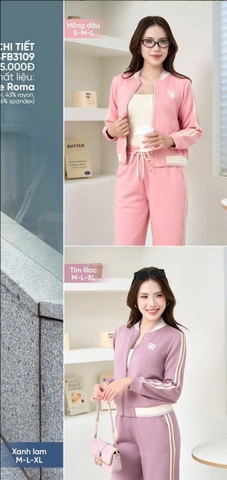Bộ Sunfly ponte kéo khóa set 3 món - SFB3109