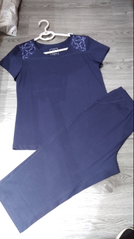 Bộ GK cotton tay cộc QD - GK25167
