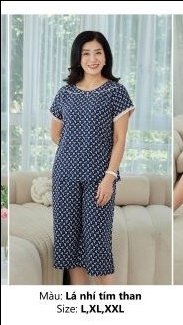 Bộ sunfly lanh quần ngố áo cộc SP2099