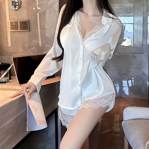 Set sơ mi kèm quần 2257