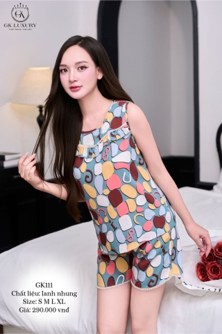 Bộ GK lanh nhung sát nách q.đùi GK111