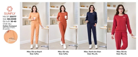 Bộ Sunfly cotton - SS5777