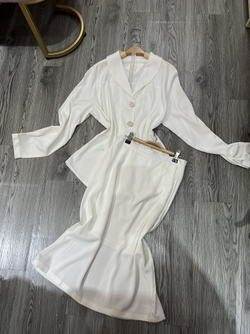 Set áo sơ mi + chân váy 50219