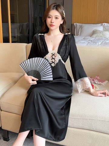 Váy lụa dáng dài 533