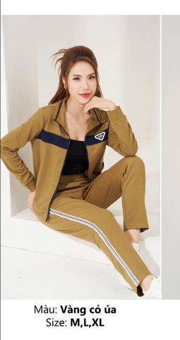 Bộ sun fly, thể thao ,kéo khóa QD. SS 5735