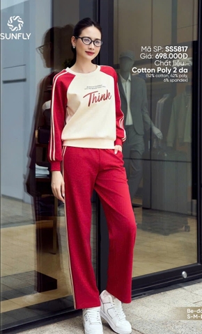 Bộ Thu đông thể thao Cotton SS 5817