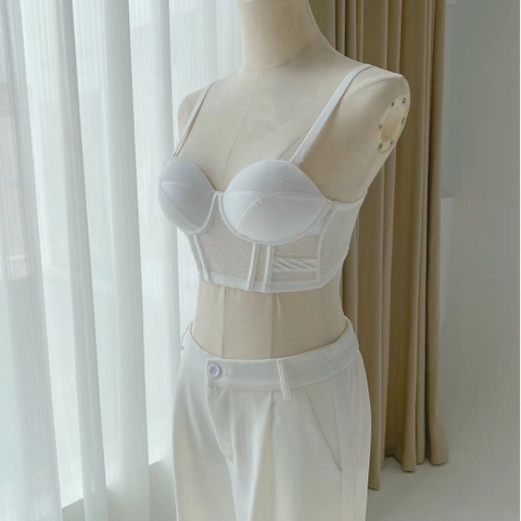 bra bản to trơn không gọng 8896