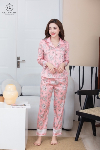 Bộ GK lụa dài tay GK60B