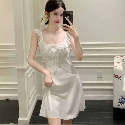 Váy ngủ lụa 6658