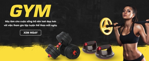 GYM - hãy làm cho cuộc sống trở nên tươi đẹp hơn với việc tham gia tập luyện thể thao mỗi ngày