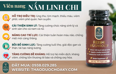 Viên nang Nấm linh chi