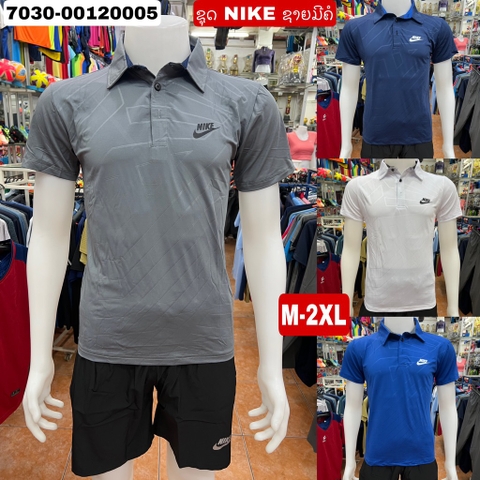 ຊຸດ NIKE ມີຄໍຊາຍ