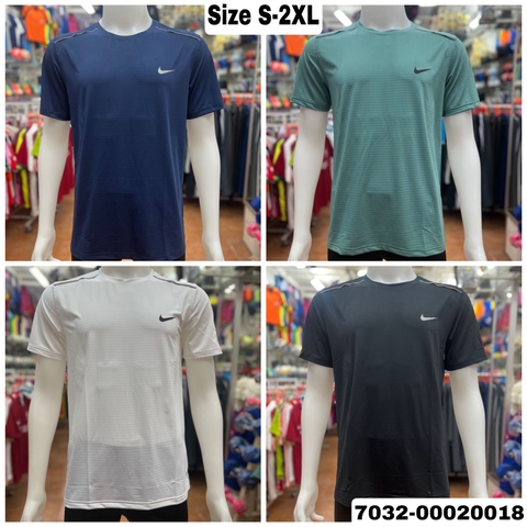 ເສື້ອຜູ້ຊາຍແຂນສັ້ນຄໍມົນ Nike+Das ບົນເບີ