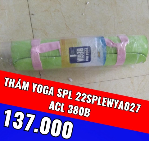 ຜ້າປູ່ໂຢຄະ SportLand  BEGIN I yoga Mat