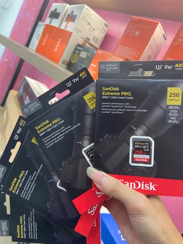 Thẻ Nhớ Máy Ảnh SanDisk Lựa Chọn Tối Ưu Cho Máy Ảnh Canon, Sony, Fuji, Nikon