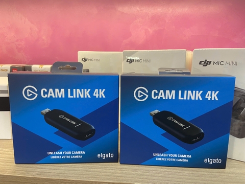Elgato Cam Link 4K Giải Pháp Kết Nối Máy Ảnh Chuyên Nghiệp Cho Livestream Trực Tiếp