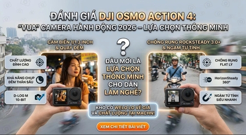 Đánh Giá DJI Osmo Action 4: 