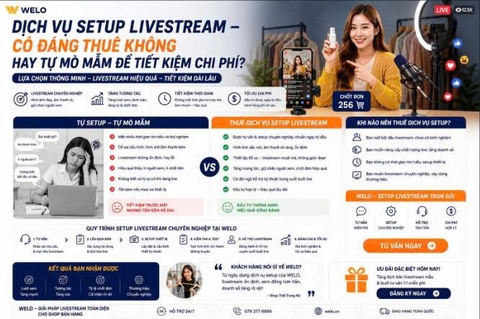 Dịch Vụ Setup Livestream – Có Đáng Thuê Không Hay Tự Mò Mẫm Để Tiết Kiệm Chi Phí?