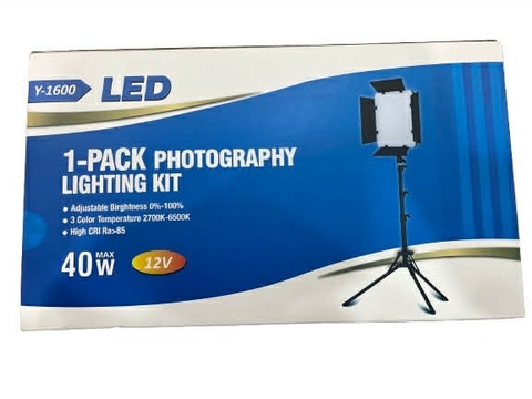 Đèn Led 1 đèn backroud - pack Photography Lighting Kit
