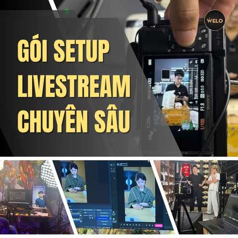 Gói Setup Livestream Chuyên Sâu