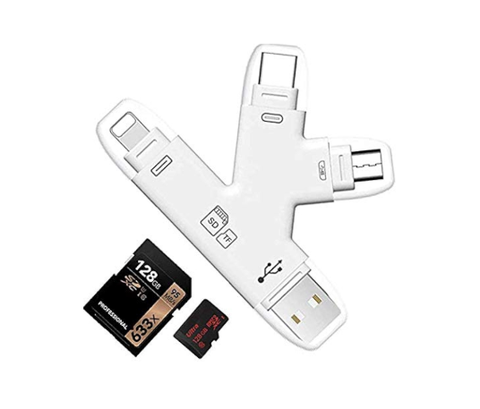 Đầu đọc thẻ i-FlashDevice HD 4in1 đa năng