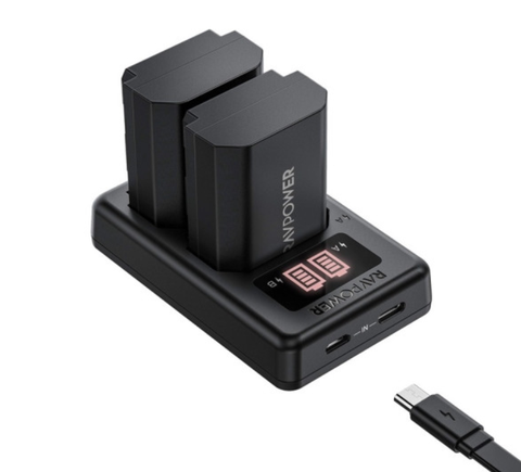 Bộ Pin Sạc Đôi Ravpower