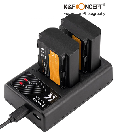Pin sạc đôi K&F Concept NP-FZ100