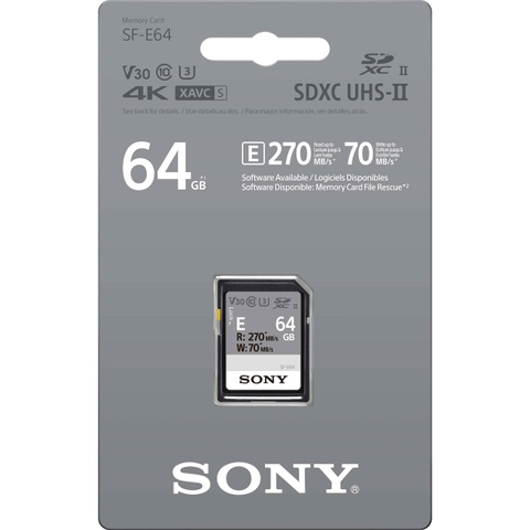 Thẻ nhớ Sony SD 64GB 270MB/s