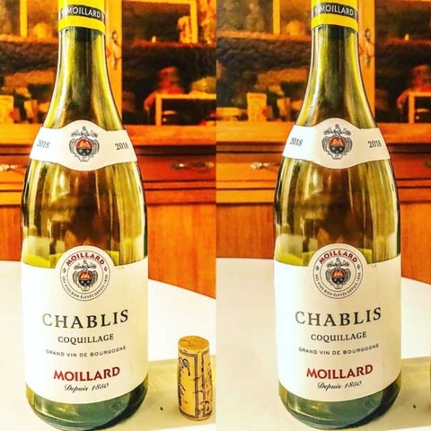 Rượu vang Pháp Moillard Chablis Primier Cru